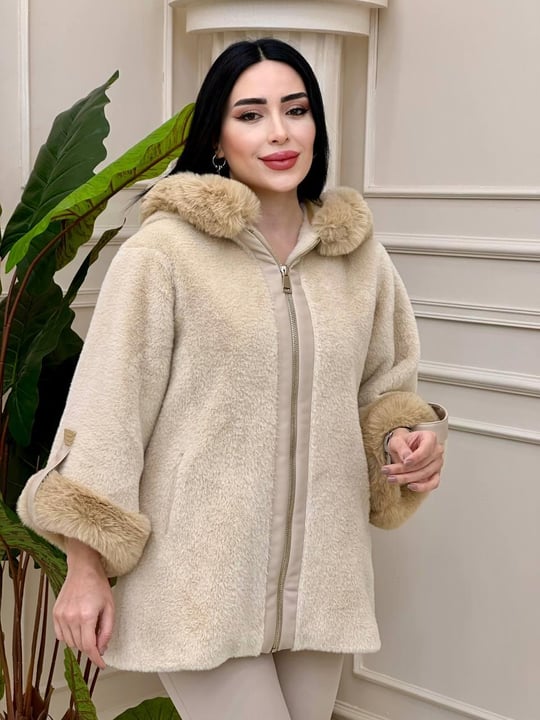 Kısa Angora Kaban 7488 t-24 Bej
