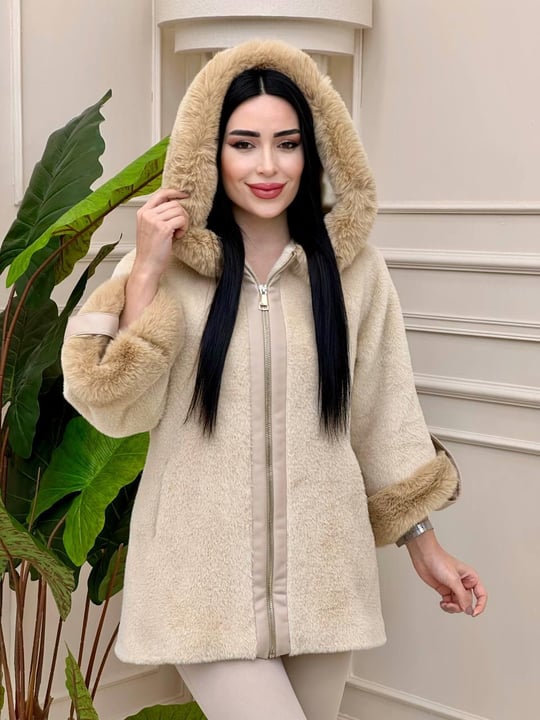 Kısa Angora Kaban 7488 t-24 Bej