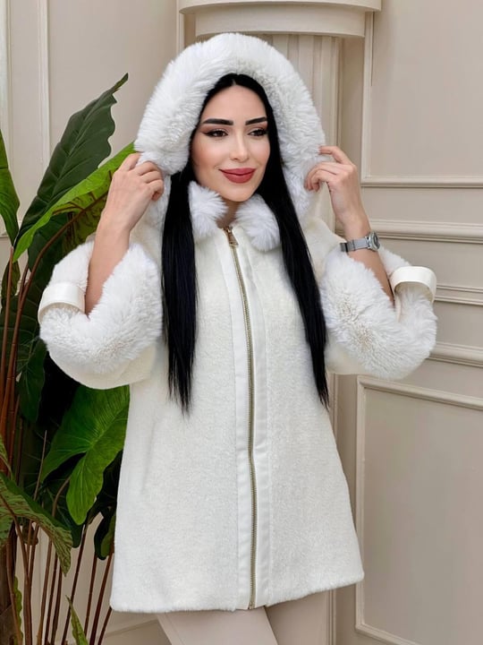 Kısa Angora Kaban 7488 t-24 Ekru