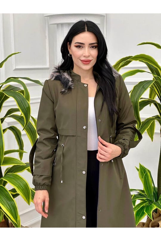 Kol Apolet Tam Boy Parka 4211 Haki