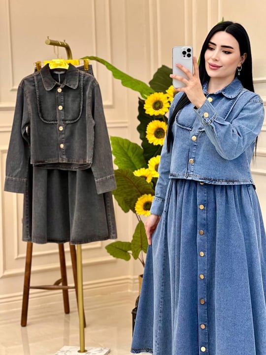 Kot Etekli Takım 9196 t025 Kot