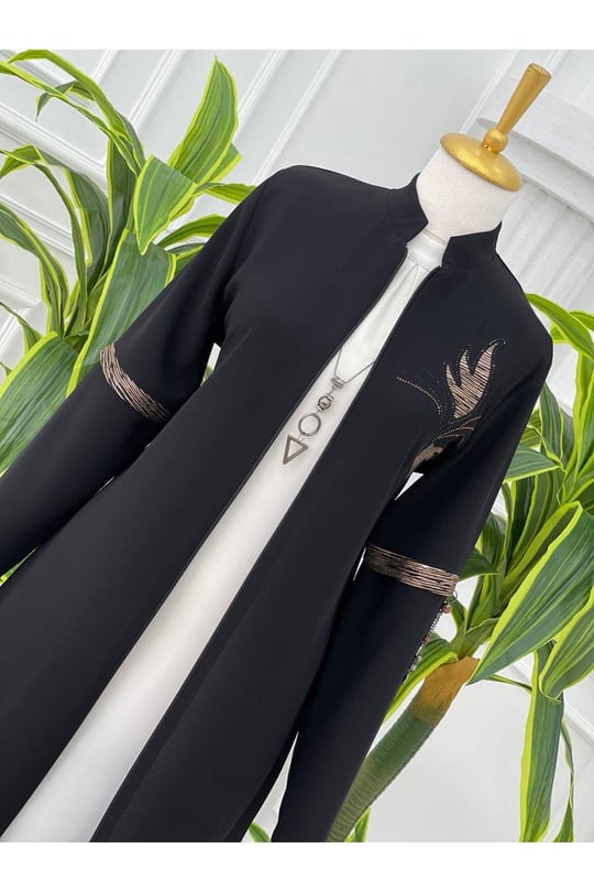 Lale Taşlı Kap 5003 Siyah