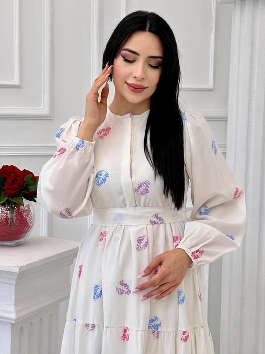 Missindigo Elbise 1325 T-24 Lila