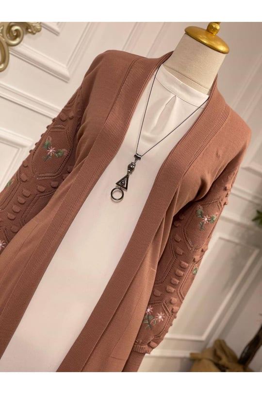 Nakışlı Hırka 3928 Purdra