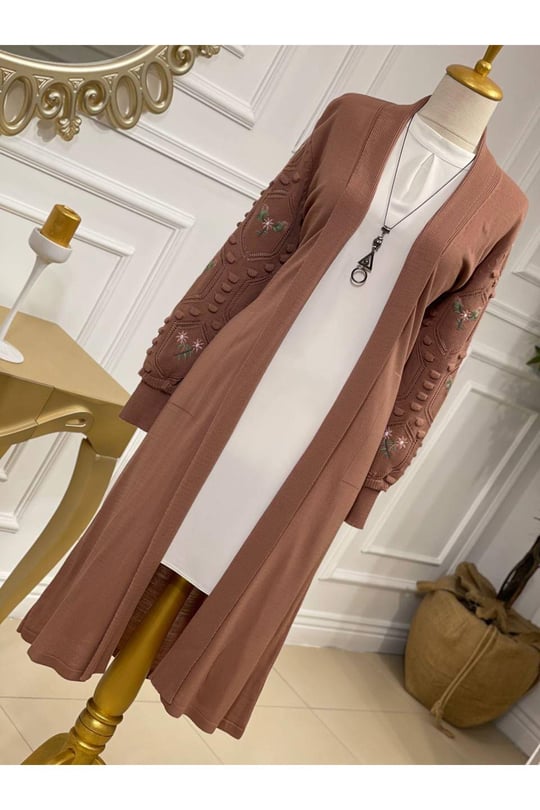 Nakışlı Hırka 3928 Purdra