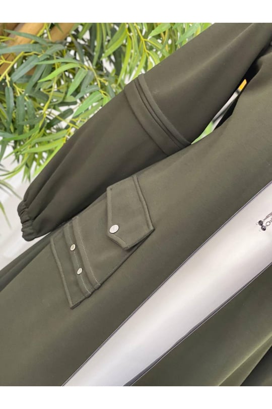 Nervürlü Armalı Kap 1074 Haki