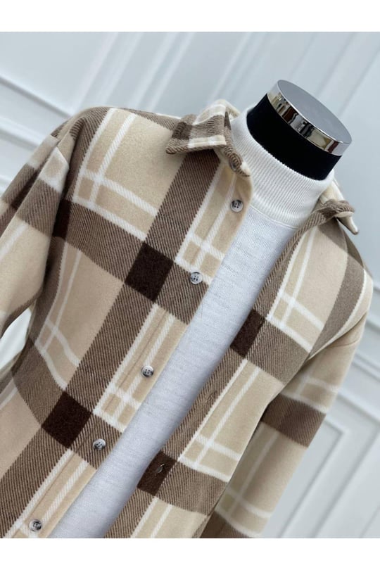 Oduncu Gömlek 222042 Bej