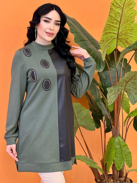Palka Desen Oyşo Tunik 1091 T-25 Haki