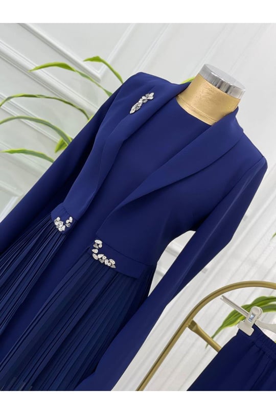 Pilise Detay 3 Lü Takım 5730 Saks