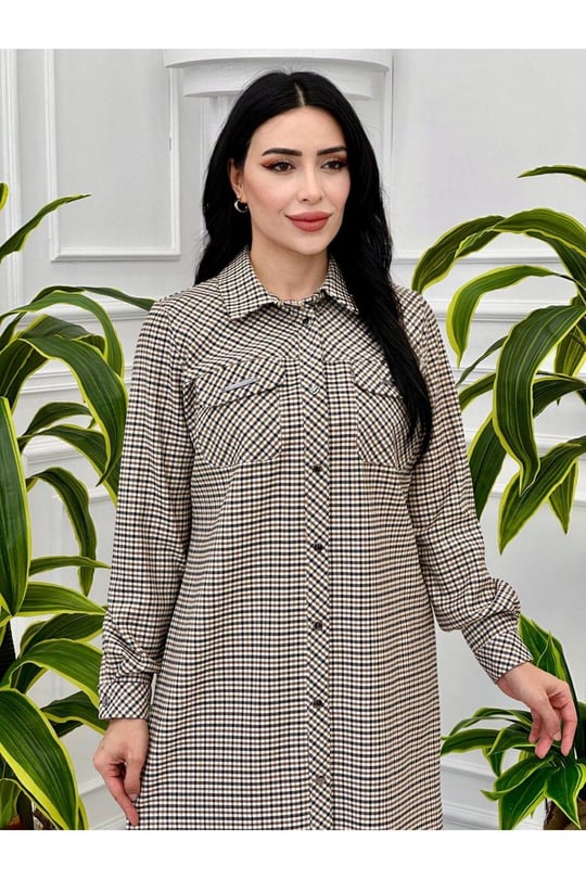 Piti Kare Spor Tunik 2144 Hardal