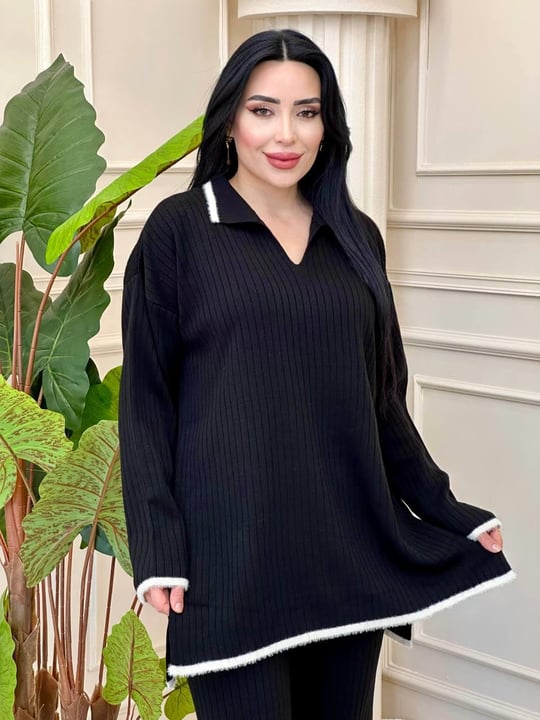 Şerit Detay Fitilli Takım 5171 t-24 Siyah