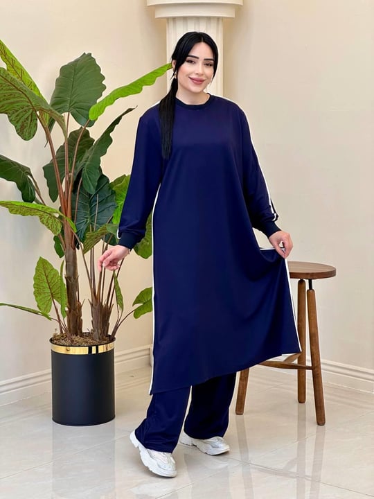 Şerit Detay Spor İkili Takım 223 T-25 Lacivert