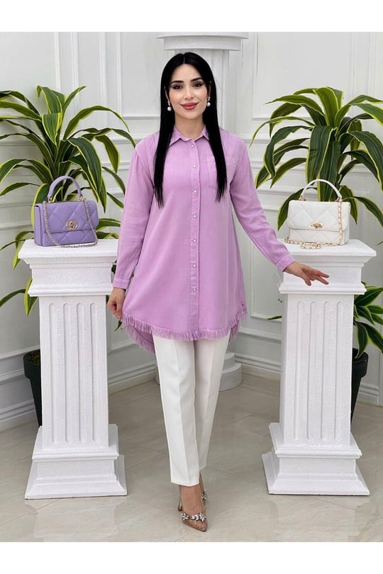 Tensel Spor Tunik 6188 Lila