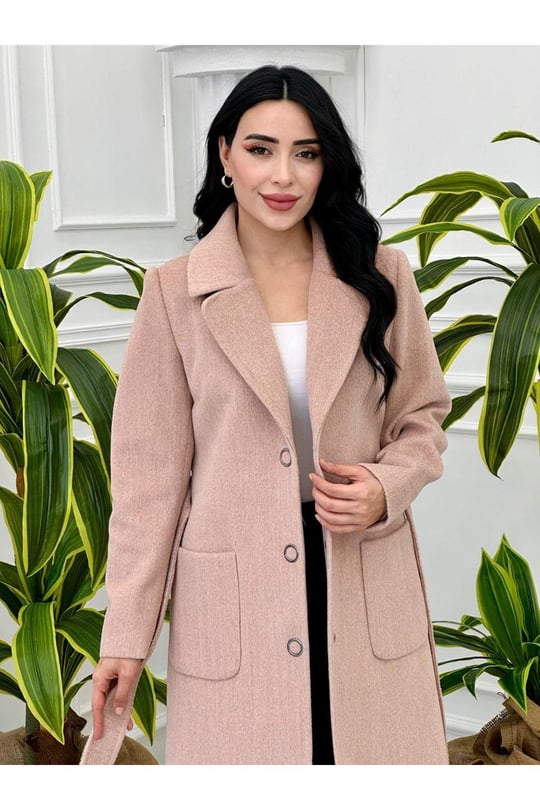 Torba Cep Kaşe Kaban 7355 Pudra