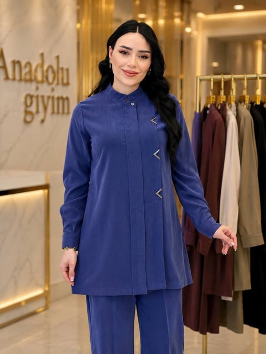 V Zımba Spor İkili Takım 2304 T-26 İndigo