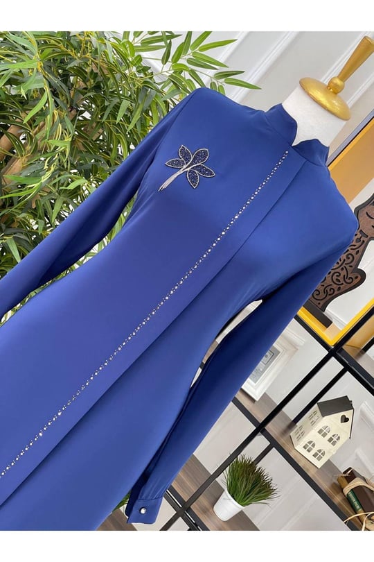 Zincir Yapraklı Tunik 742 Saks