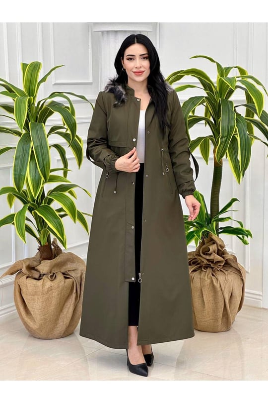 Kol Apolet Tam Boy Parka 4211-Haki