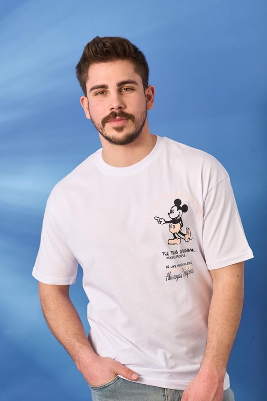 Oversize Tshirt 3504-Beyaz