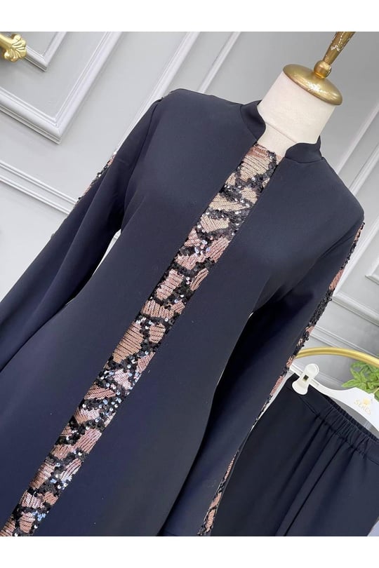 Payet Pantolonlu Takım 4119-Bakır