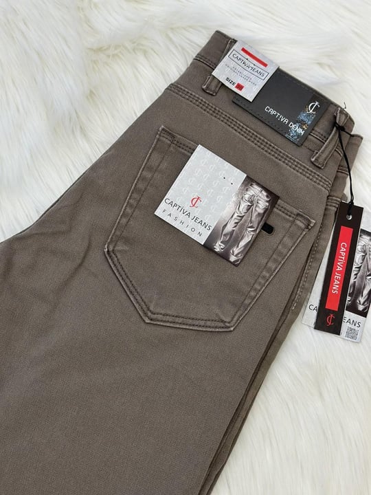 Retro Battal Kot Pantolon toprak