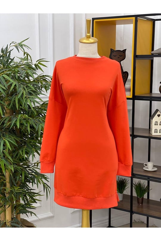Soul Oversize Tunik 163-Turuncu