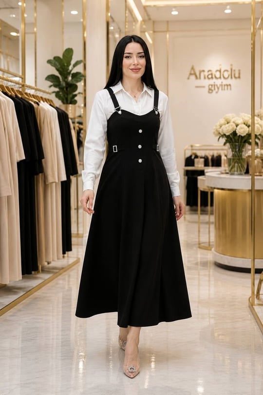 Toka Detay Askılı Jile 103 T-26 Siyah