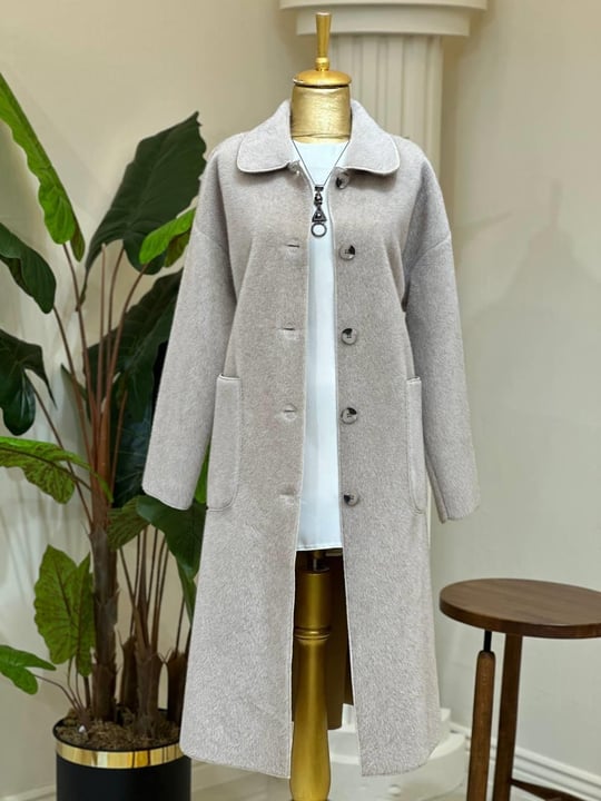 Torba Cep Bebe Yaka Angora Kaban 15220 T-25 Taş