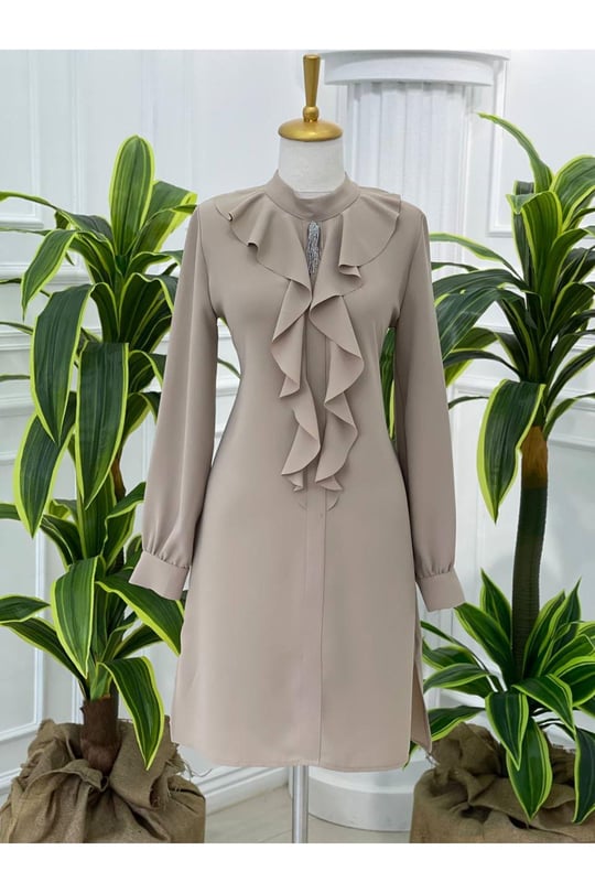 Volan Yaka Tunik 2014-Taş