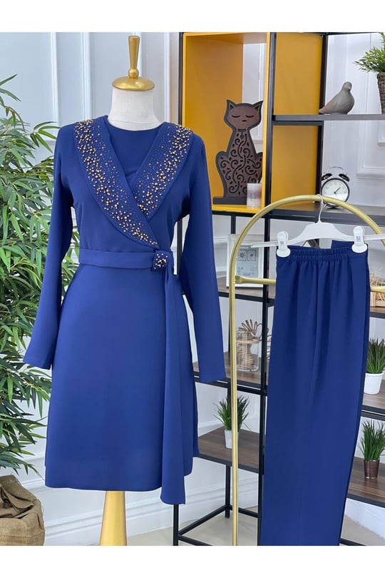 Yelda Önü V Taş Takım 5526-Saks