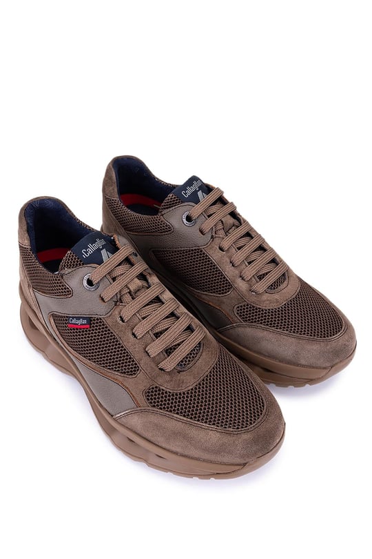 Callaghan Erkek Deri & Tekstil Kahve Sneakers & Spor Ayakkabı