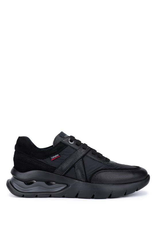 Callaghan Erkek Hakiki Deri Siyah Sneakers & Spor Ayakkabı