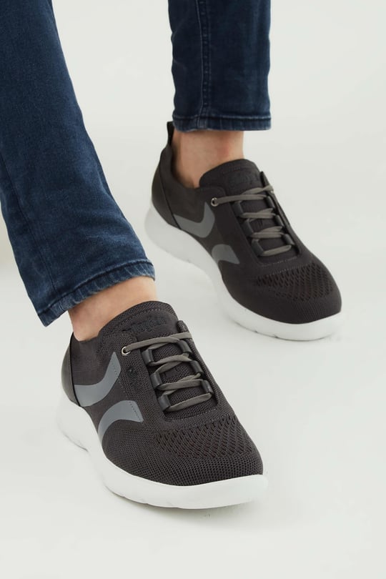 Callaghan Erkek Tekstil/Hakiki Deri Gri Sneakers & Spor Ayakkabı