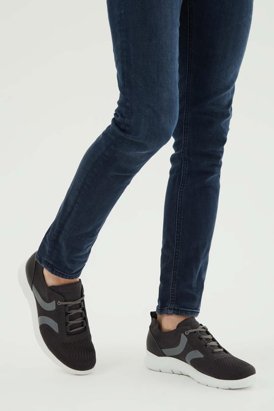 Callaghan Erkek Tekstil/Hakiki Deri Gri Sneakers & Spor Ayakkabı