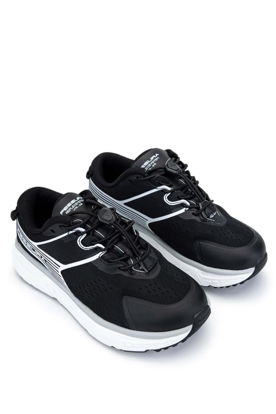 Fessura Çocuk Tekstil Siyah/Taş Sneakers & Spor Ayakkabı