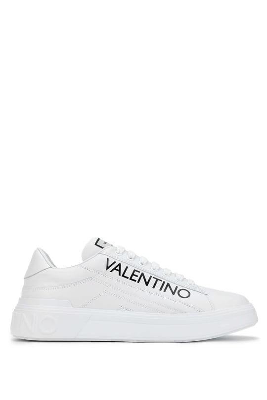 Mario Valentino Erkek Hakiki Deri Beyaz Sneakers & Spor Ayakkabı