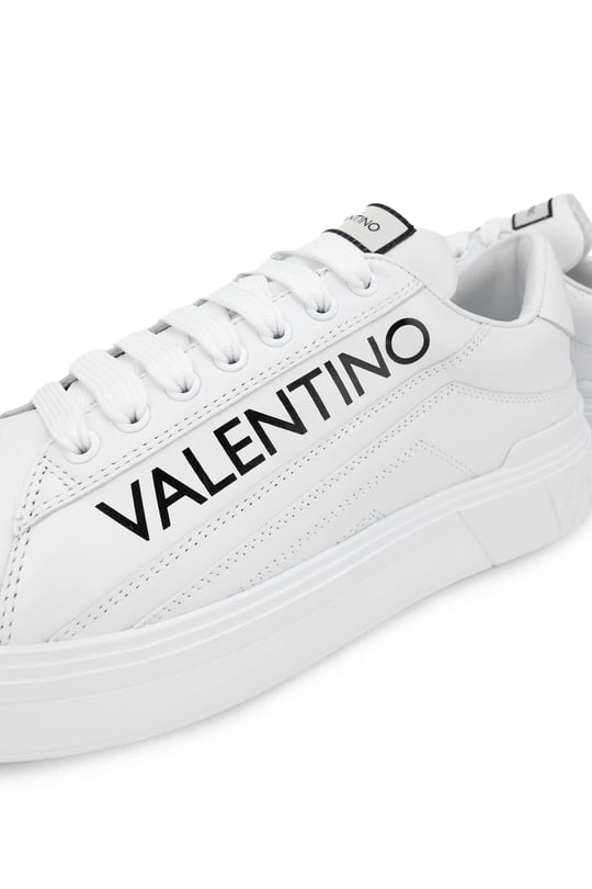 Mario Valentino Erkek Hakiki Deri Beyaz Sneakers & Spor Ayakkabı