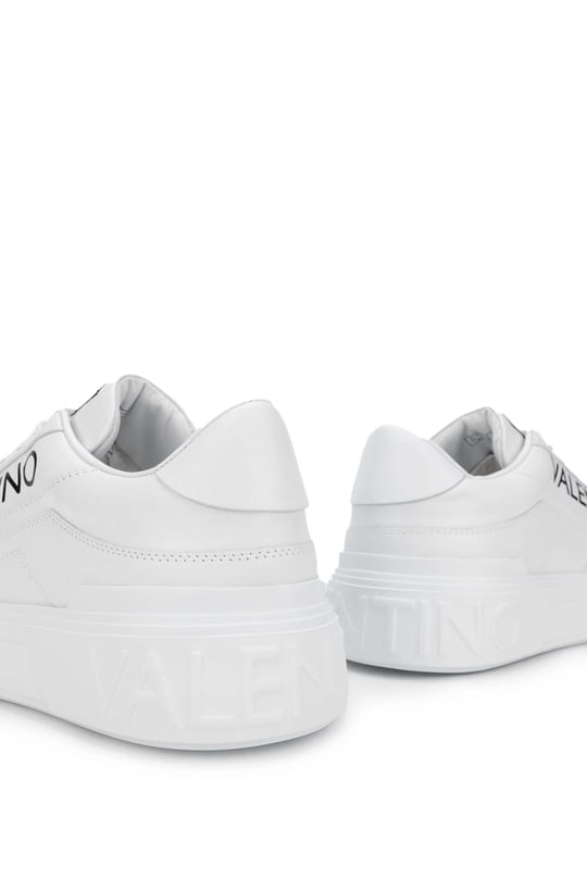 Mario Valentino Erkek Hakiki Deri Beyaz Sneakers & Spor Ayakkabı