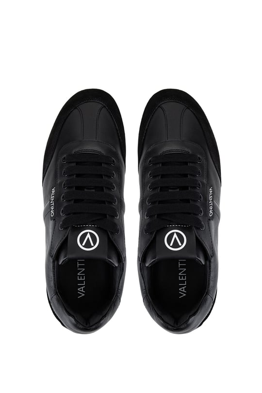 Mario Valentino Erkek Hakiki Deri Siyah Sneakers & Spor Ayakkabı
