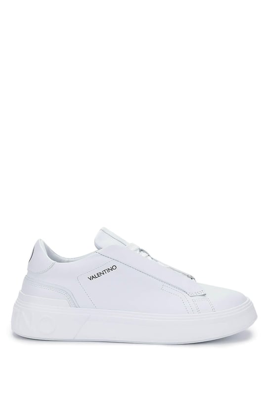 Mario Valentino Unisex Hakiki Deri Beyaz Sneakers & Spor Ayakkabı