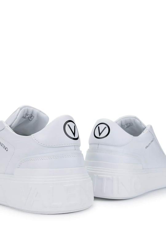 Mario Valentino Unisex Hakiki Deri Beyaz Sneakers & Spor Ayakkabı