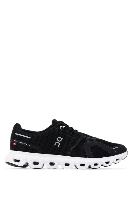 On Erkek Tekstil Siyah/Beyaz Sneakers & Spor Ayakkabı