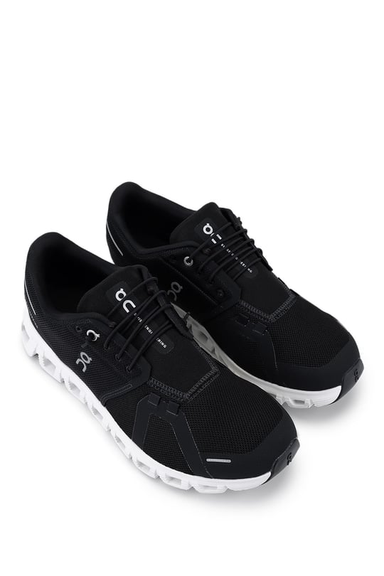 On Erkek Tekstil Siyah/Beyaz Sneakers & Spor Ayakkabı