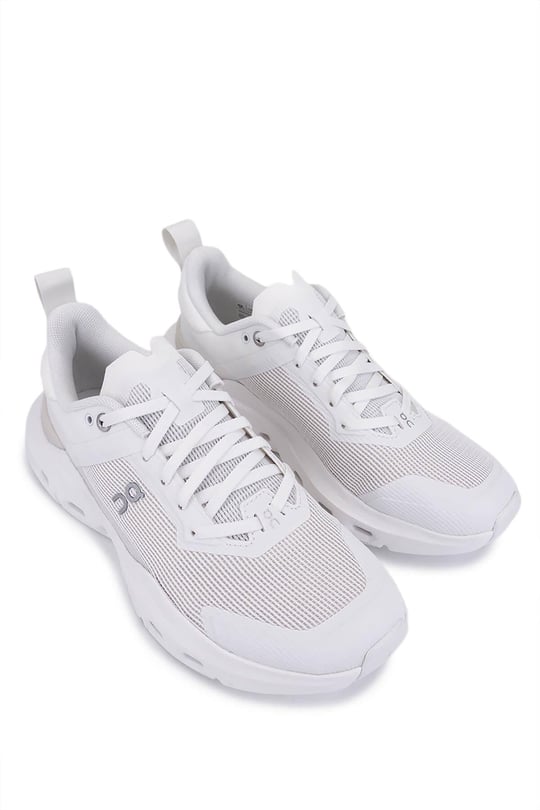 On Kadın Tekstil Beyaz/Buz Beyaz Sneakers & Spor Ayakkabı