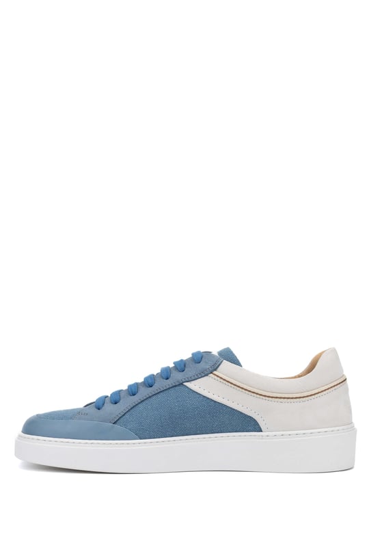 Redwood Erkek Deri & Tekstil Mavi Sneakers & Spor Ayakkabı