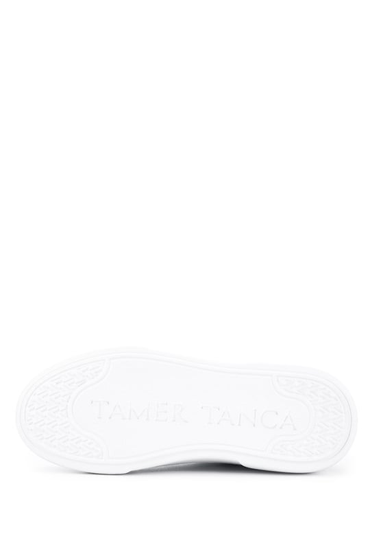 Tamer Tanca Erkek Hakiki Deri Kahverengi Sneakers & Spor Ayakkabı