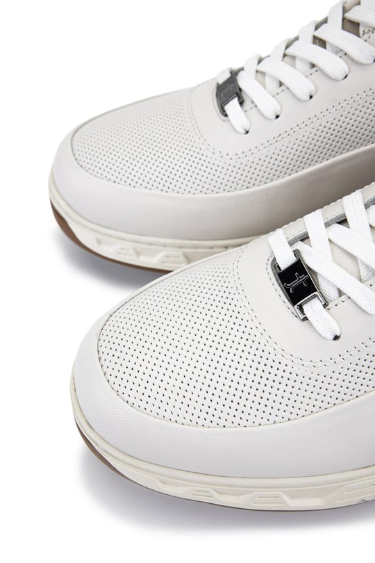 Tamer Tanca Erkek Hakiki Deri Beyaz Sneakers & Spor Ayakkabı