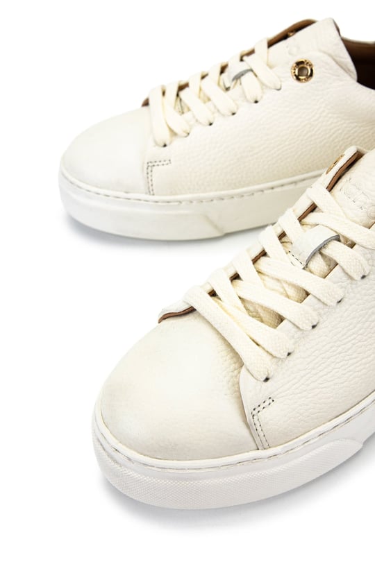 Tamer Tanca Kadın Hakiki Deri Bej Floter Sneakers & Spor Ayakkabı