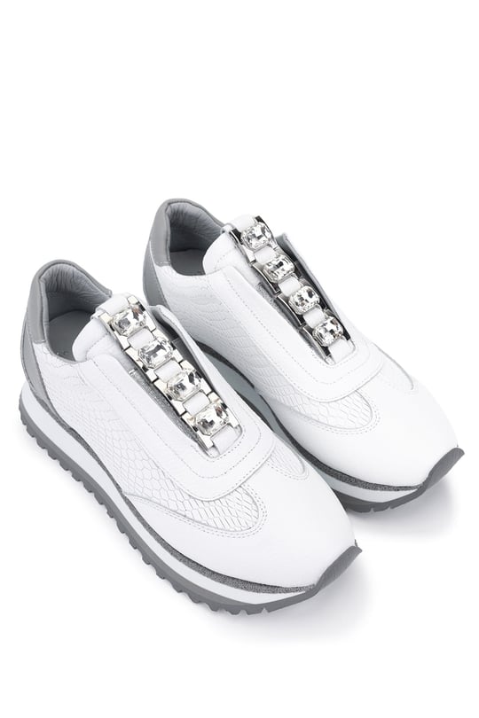 Tamer Tanca Kadın Hakiki Deri Beyaz Sneakers & Spor Ayakkabı