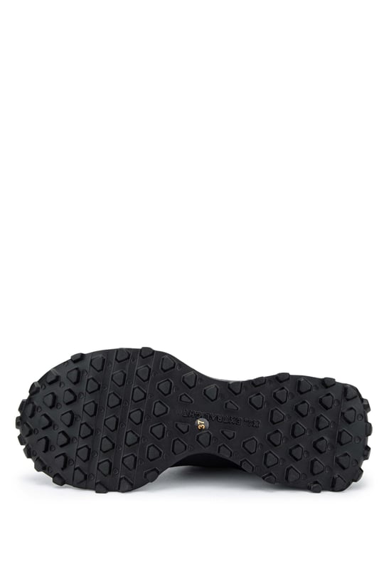 Tamer Tanca Kadın Hakiki Deri Siyah Sneakers & Spor Ayakkabı