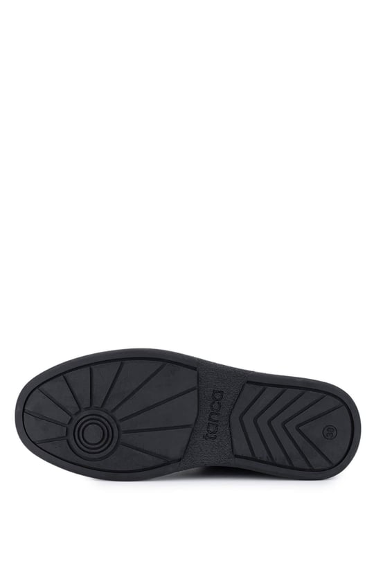 Tamer Tanca Kadın Hakiki Deri Siyah Sneakers & Spor Ayakkabı